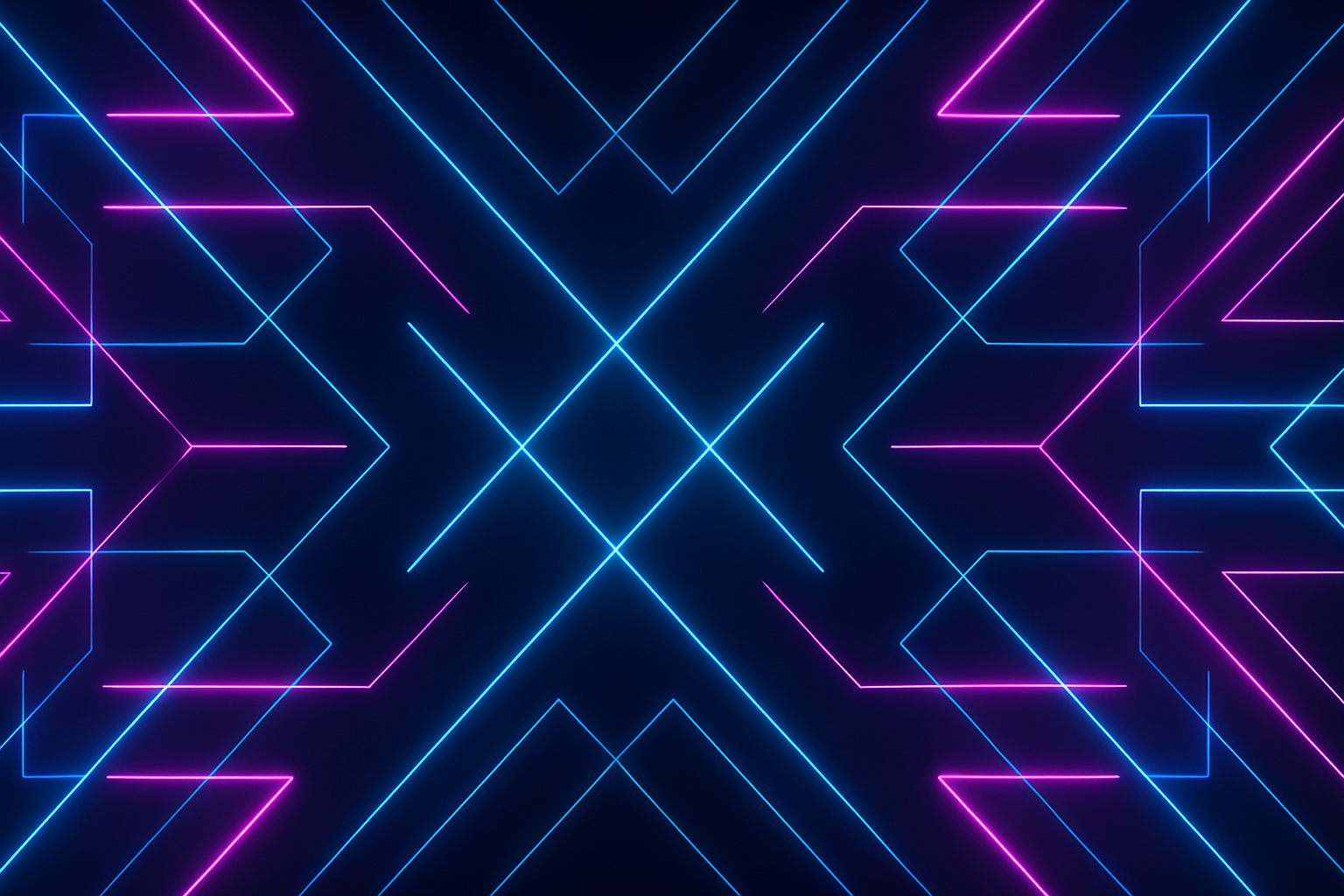 Cyber neon divider